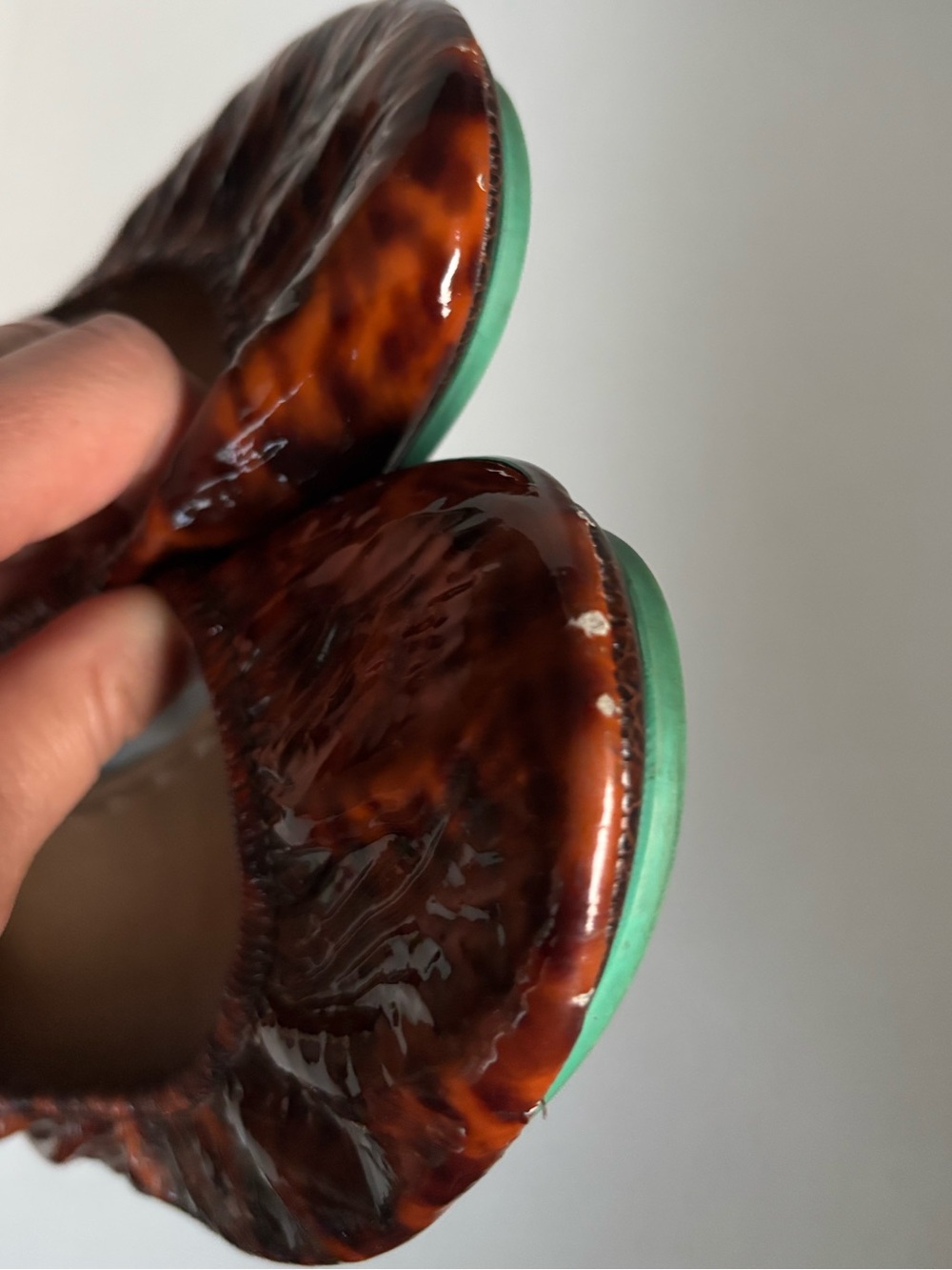Tieks By Gavrieli Tortoise Shell Sz 9 - Picture 6 of 6